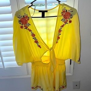Yellow Romper